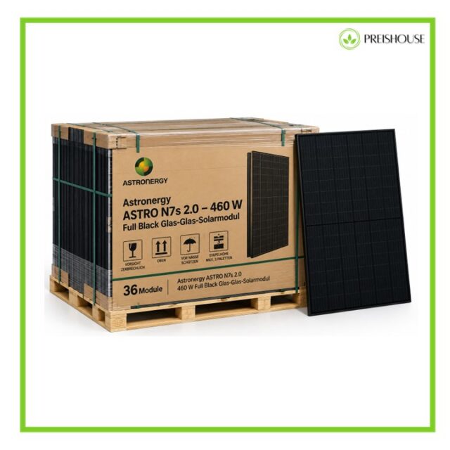 Astronergy ASTRO N7s 2.0 460 W Full Black Solarmodul